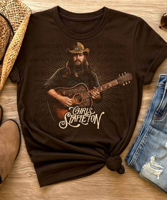 Retro Chris Stapleton graphic tee