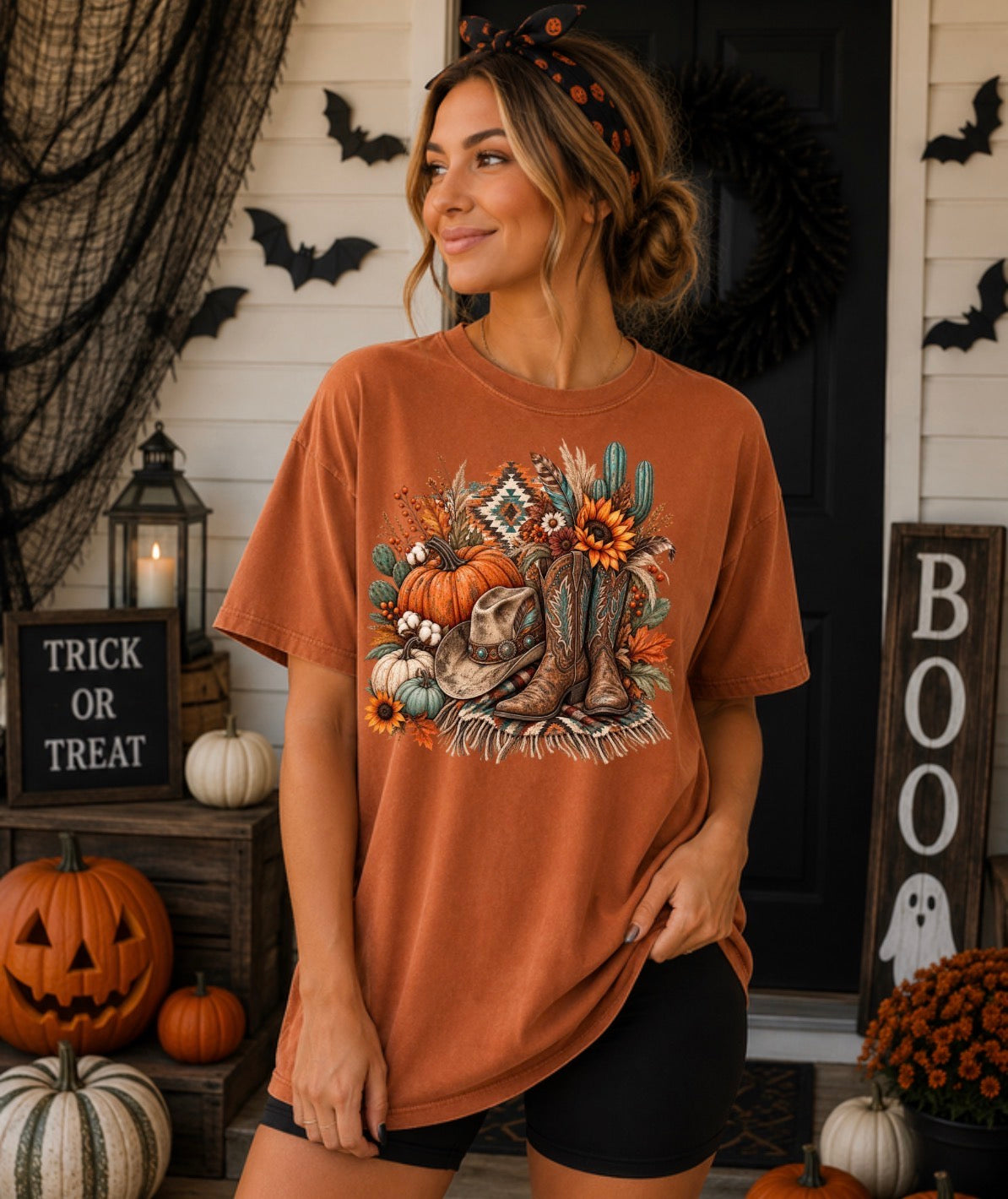 Western cutie graphic tee
