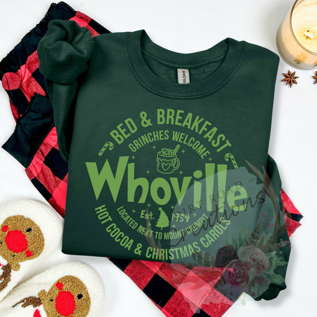 Whoville screen print tee