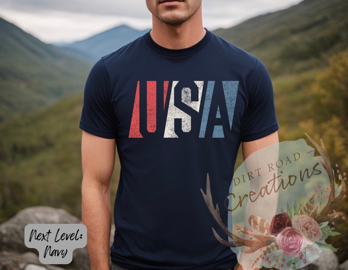 USA graphic tee