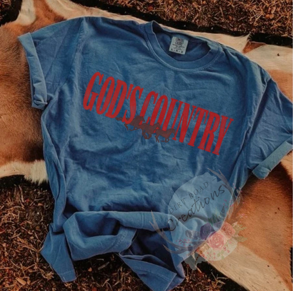 Gods country graphic tee