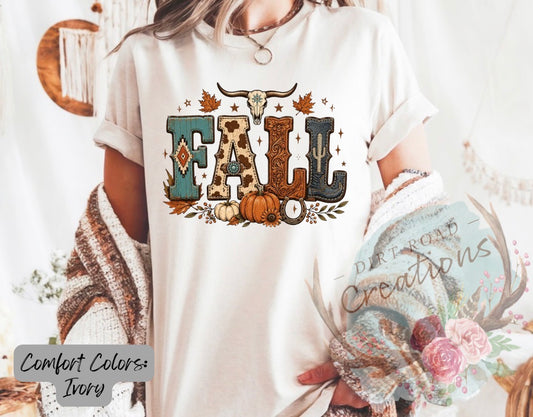 Western FALL graphic tee