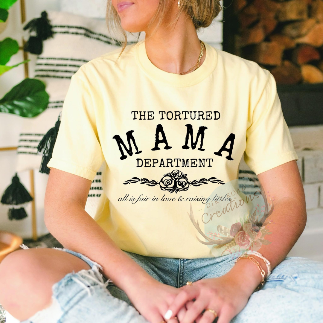 Tortured mama department tee