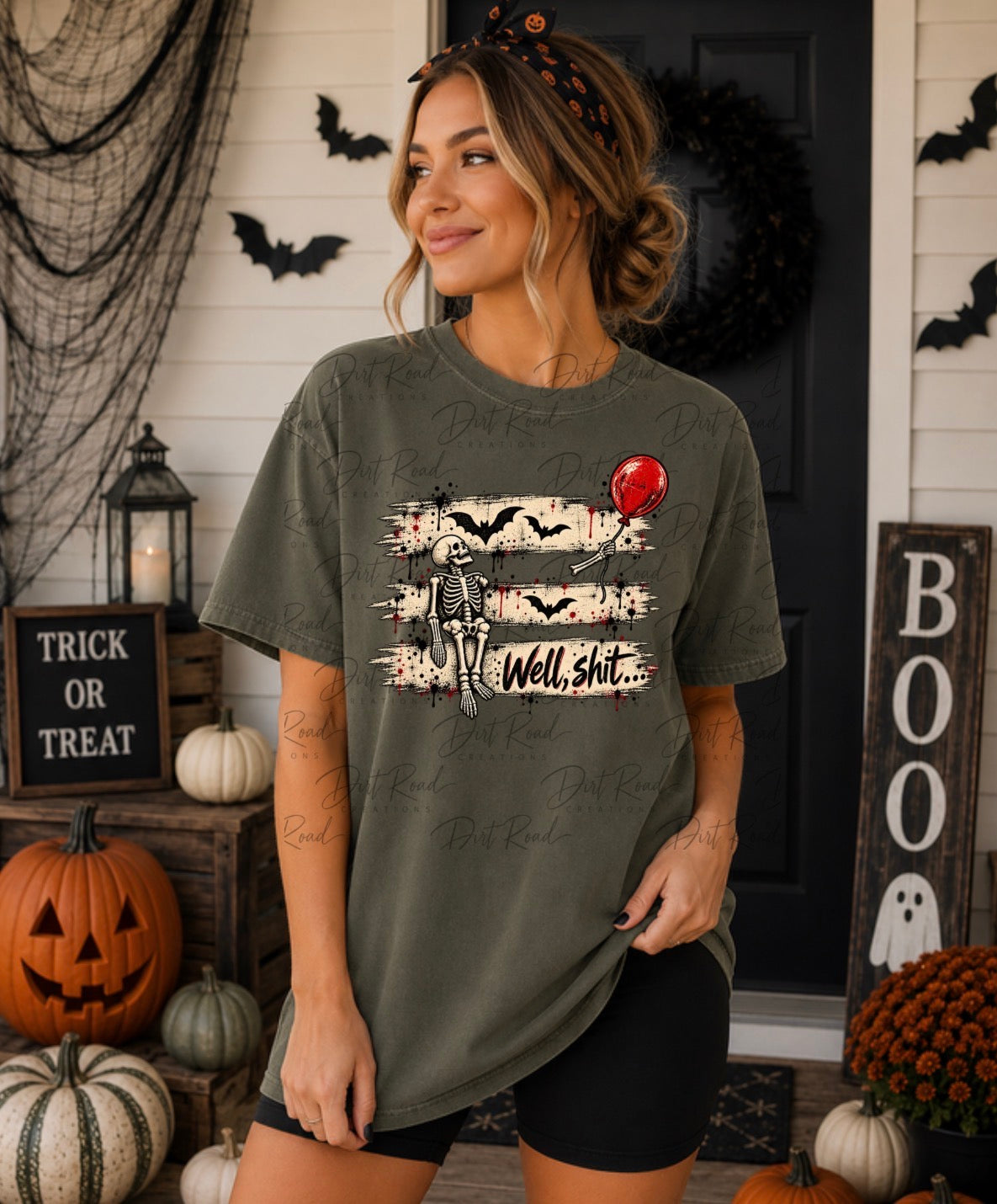 Halloween well shit sweatshirt