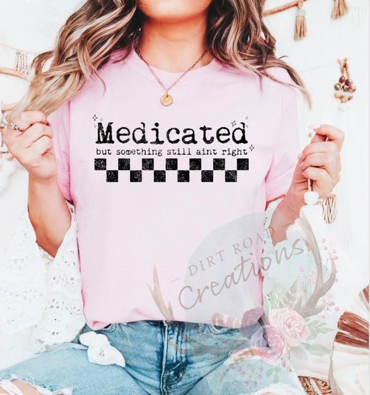 Medicated graphic tee