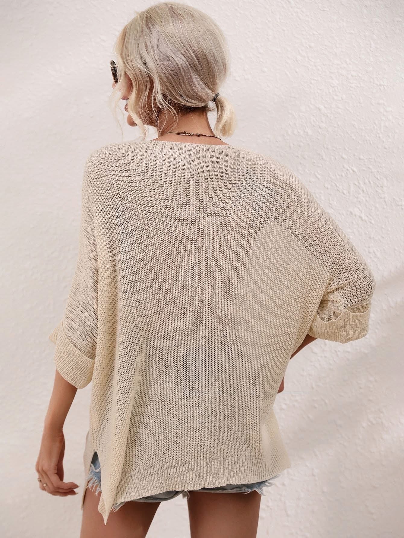 PREORDER: Wrenlee Boxy Lightweight Sweater