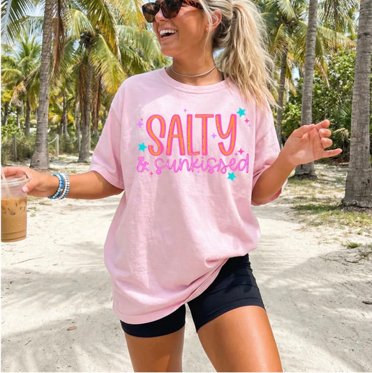 Salty and sun-kissed graphic tee