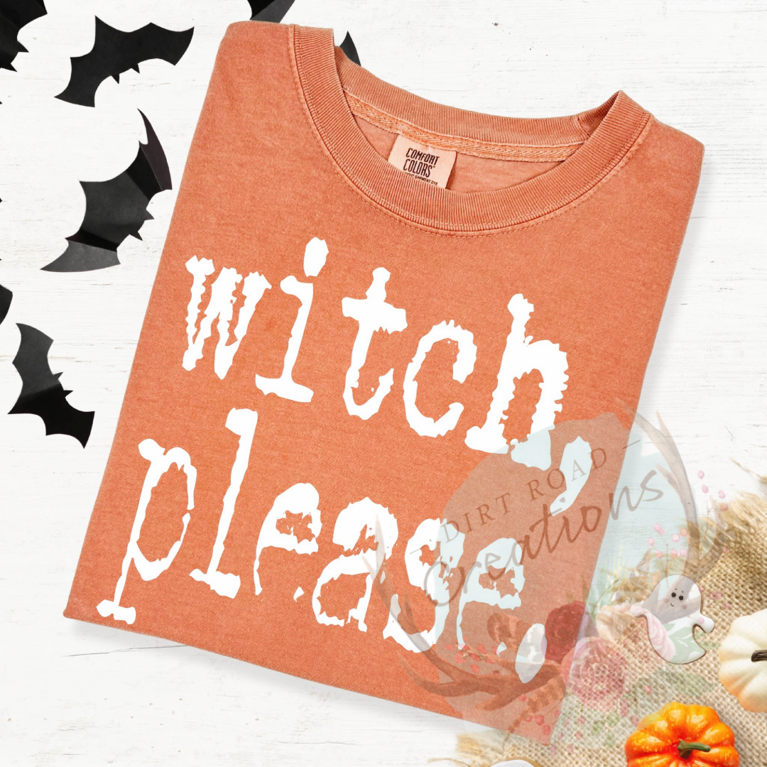 Witch please screen print tee