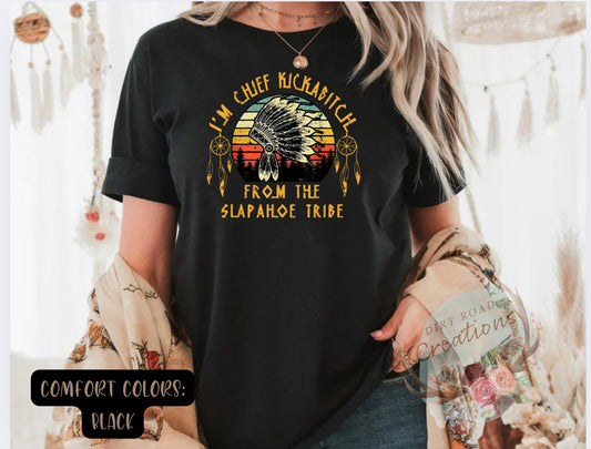 Chief kickabitch graphic tee