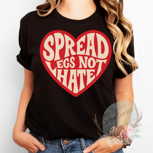Spread graphic tee
