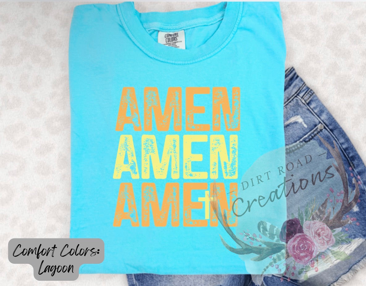 Amen graphic tee