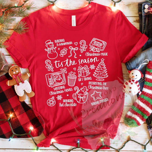 Tis the season screen print Sweatshirt