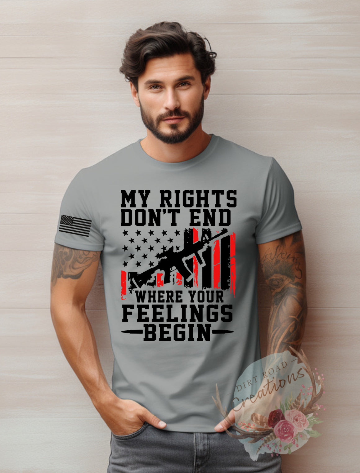 My Rights Don’t End Graphic - Mens Tee