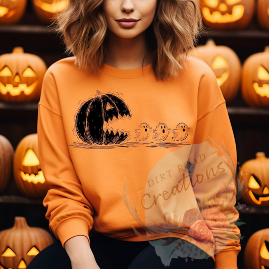Pumpkin eater screen print TEE
