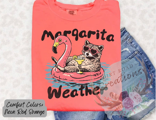 Margarita Weather graphic tee