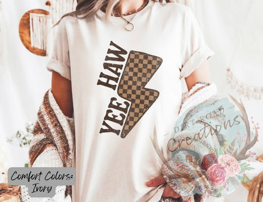 Yee haw graphic tee