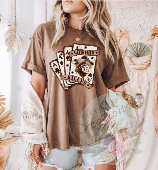 Cowboy killer graphic tee