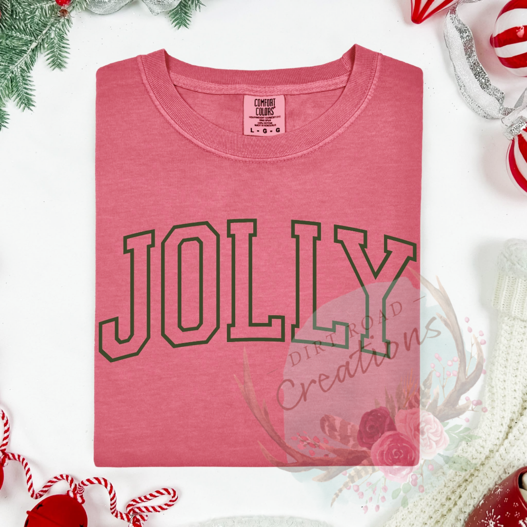 Jolly screen print TEE