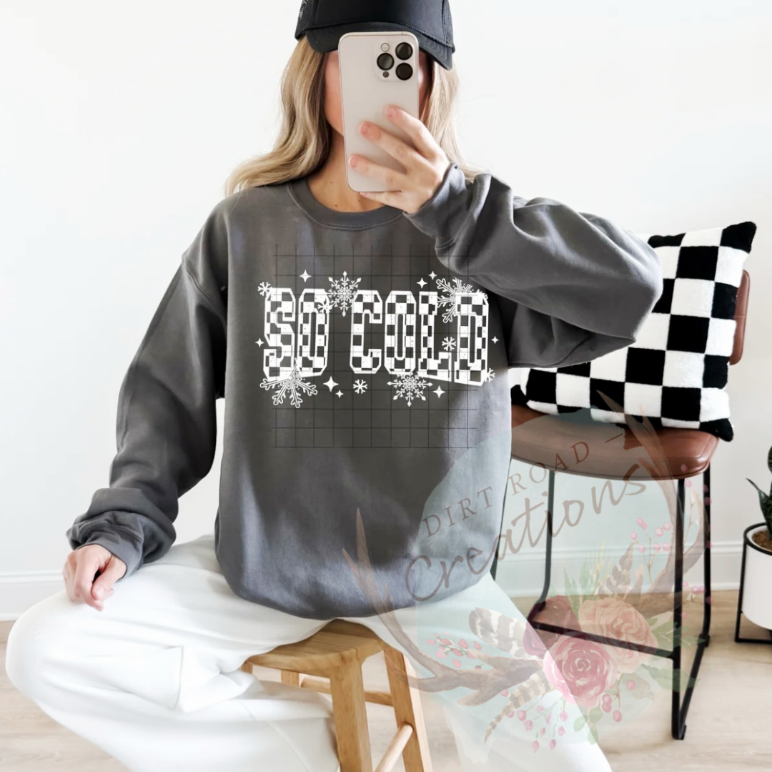 So cold graphic Sweatshirt