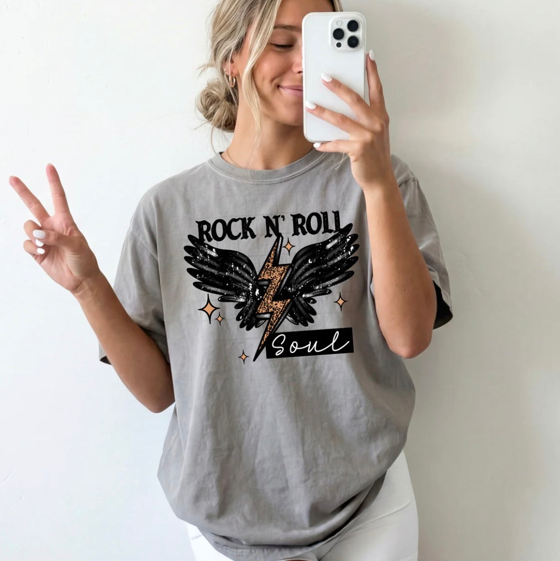 Rock N Roll Soul graphic tee