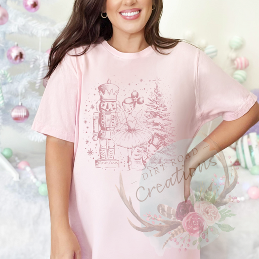 Nutcracker ballerina screen print Sweatshirt