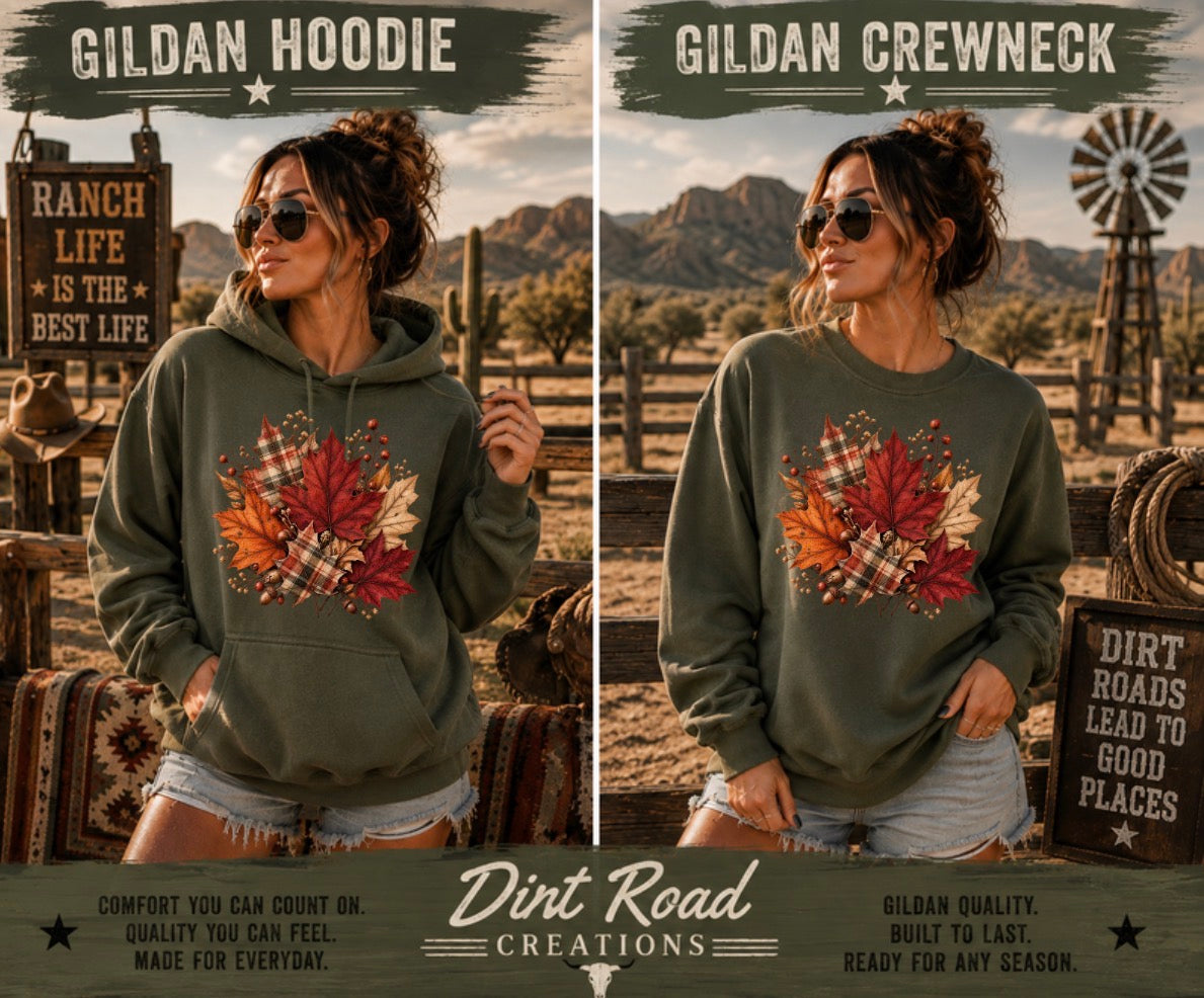 Leaves sweatshirt