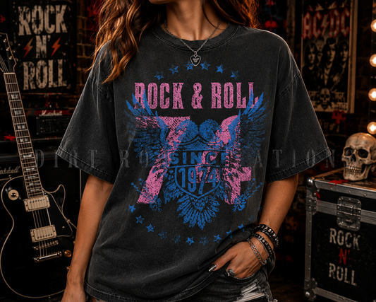 Rock & Roll graphic tee