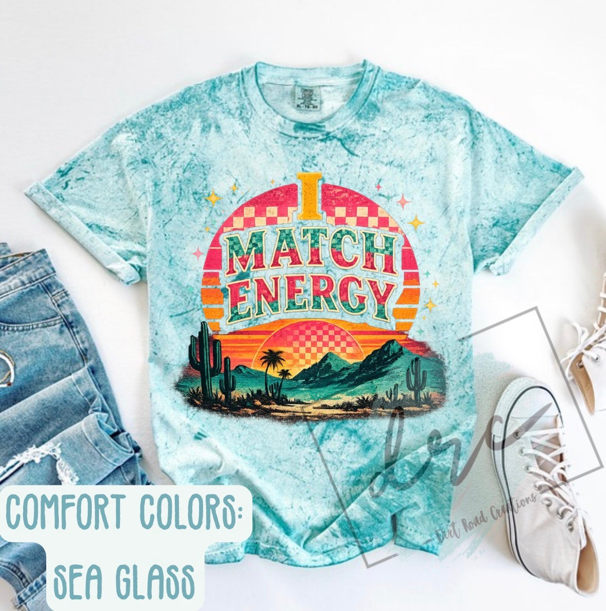 I match energy graphic tee