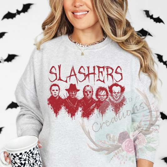 Slashers screen print Sweatshirt