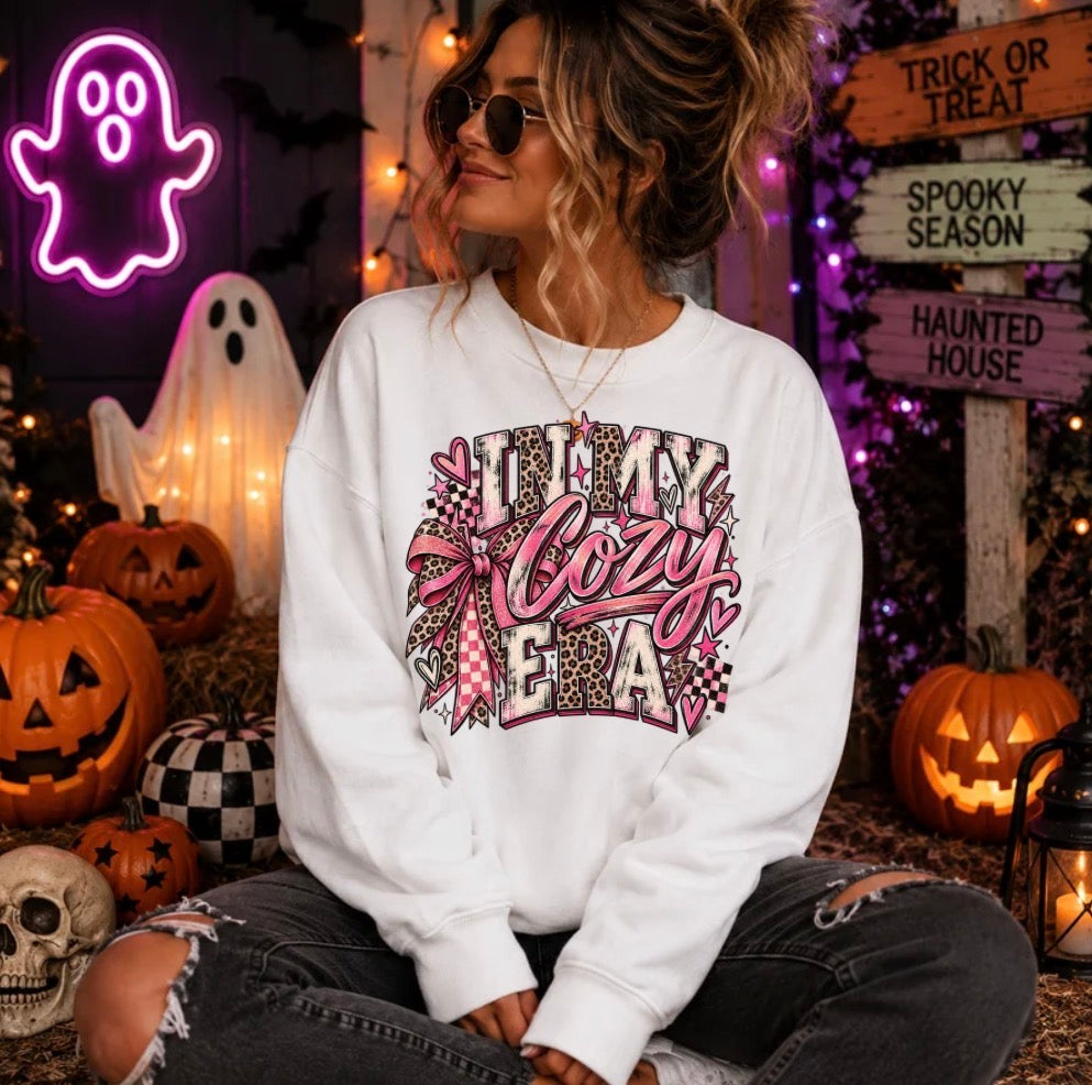 In my cozy era graphic tee