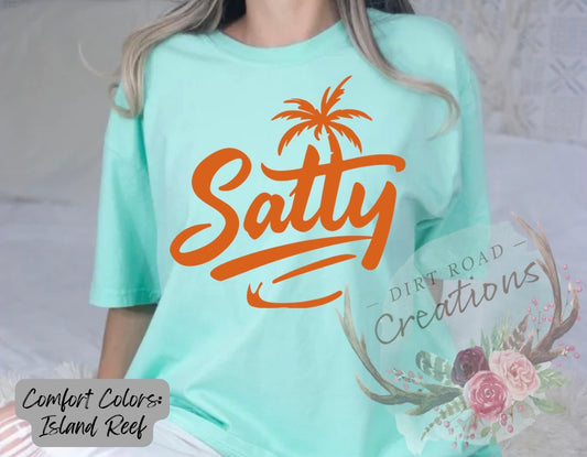 Salty graphic tee
