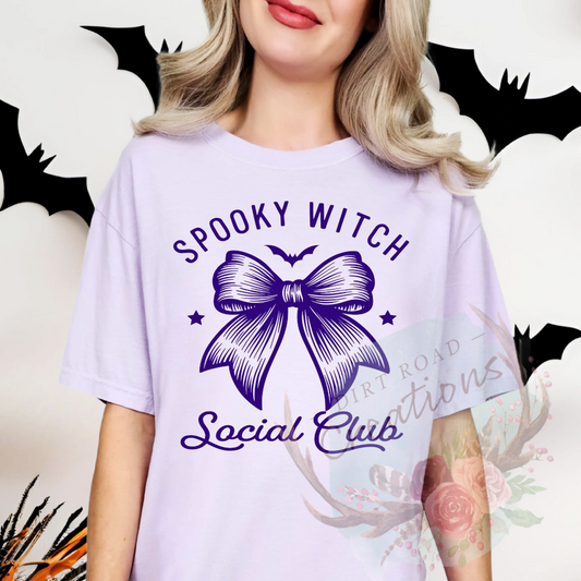 Spooky Witch screen print TEE
