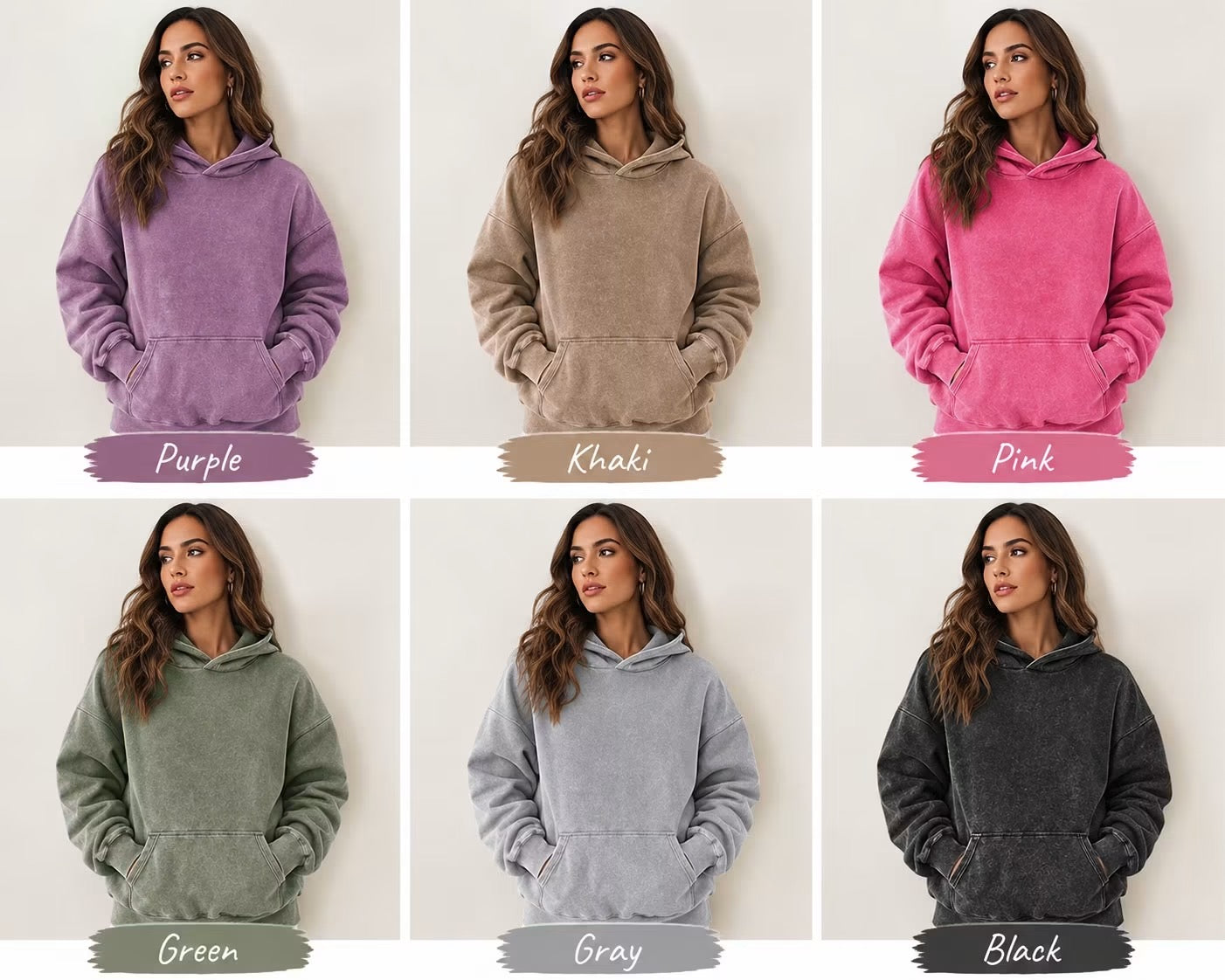 Preorder: mineral washed lightweight hoodie