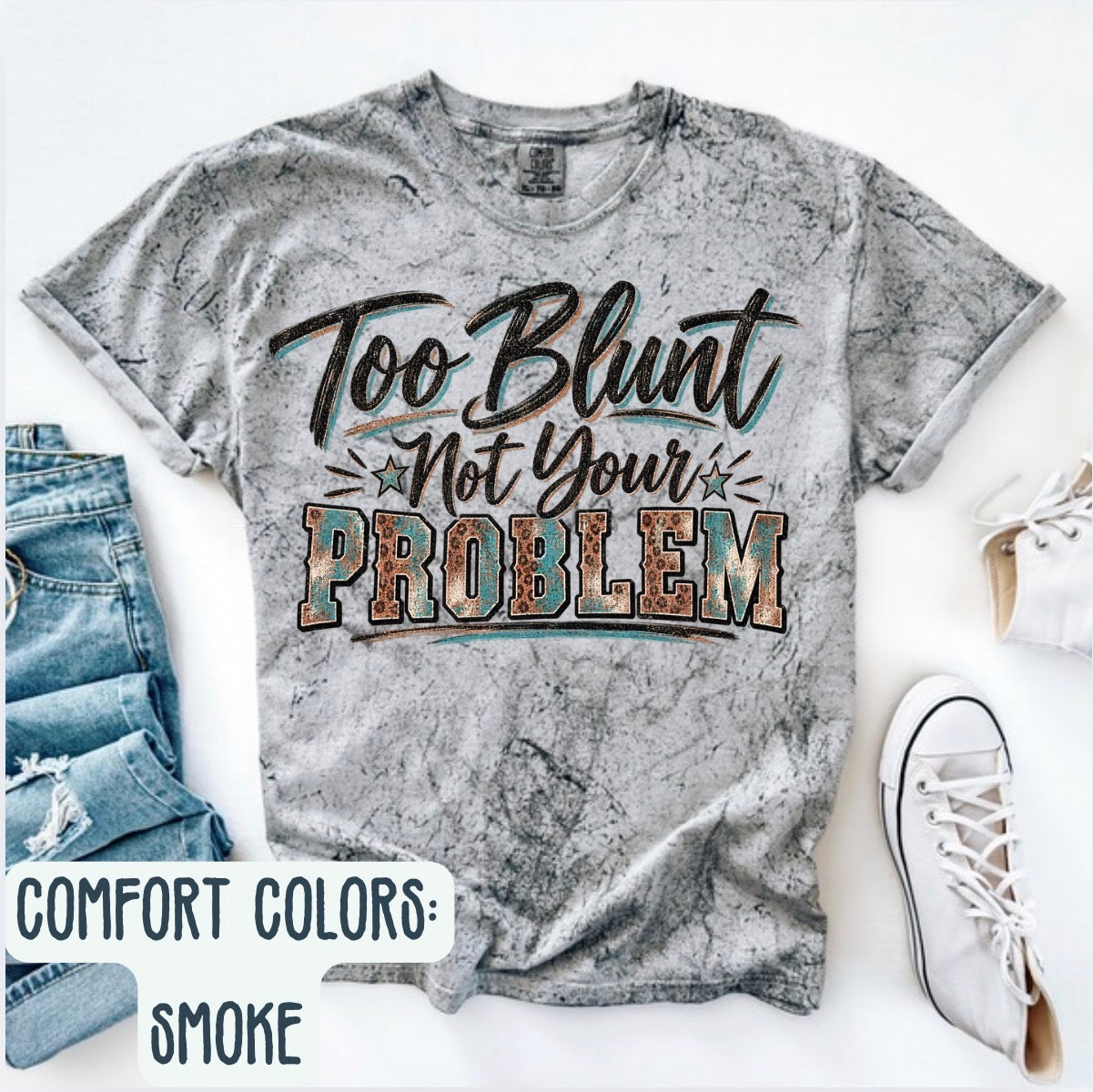 Too blunt graphic tee