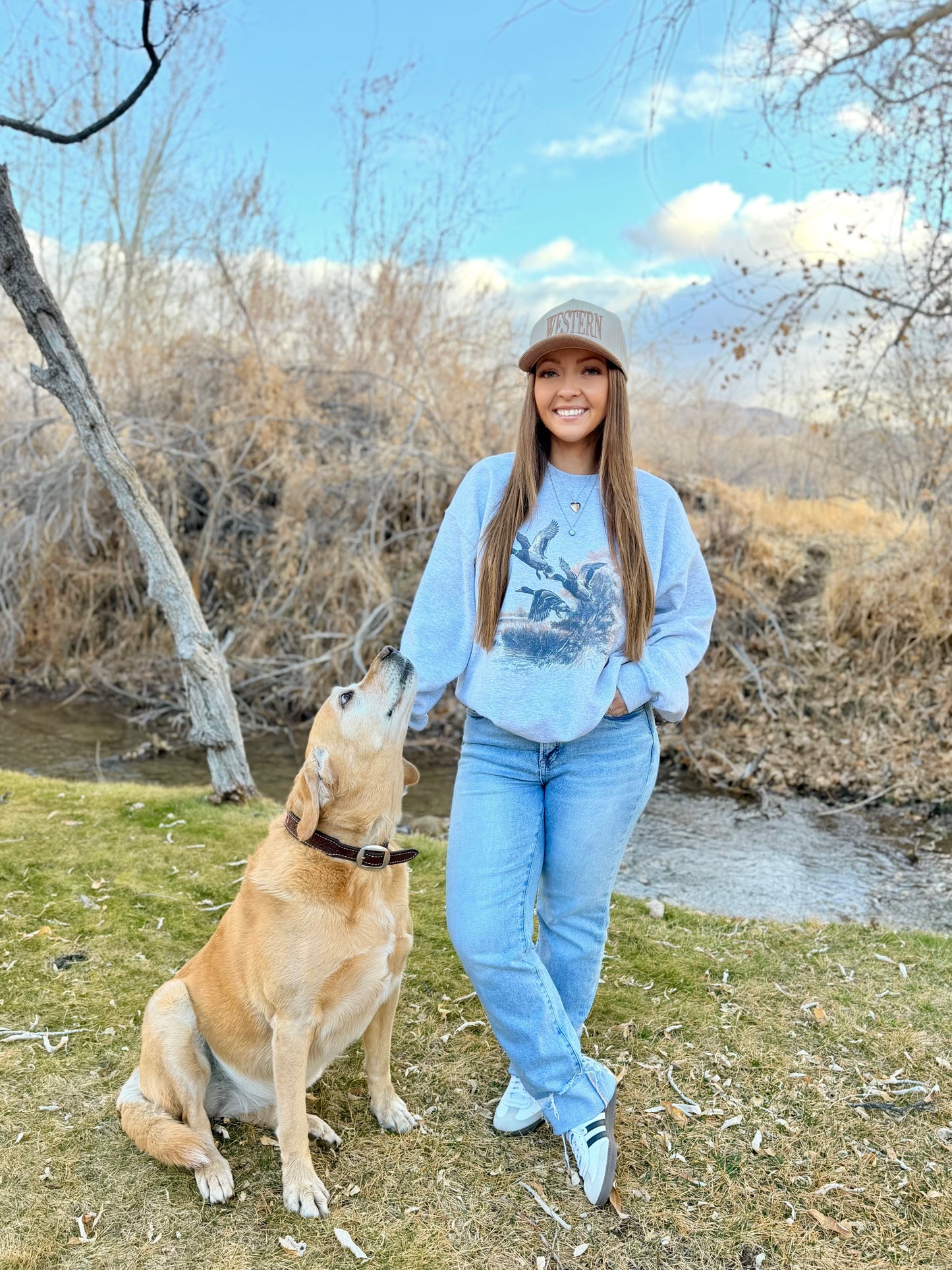 Vintage ducks sweatshirt
