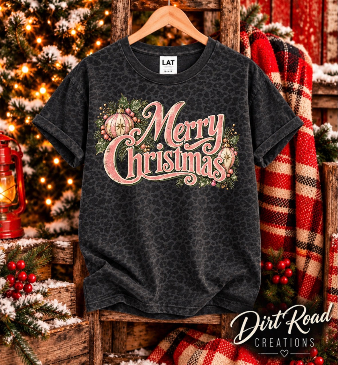 Merry Christmas graphic tee
