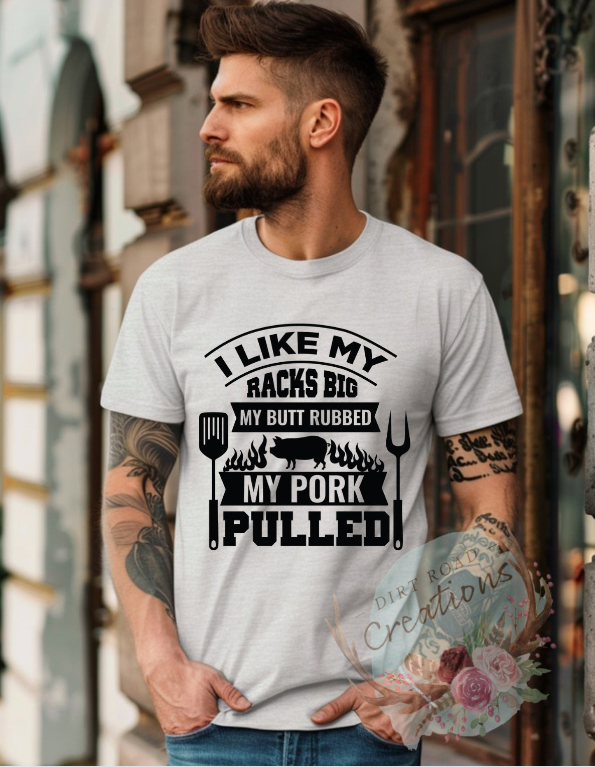 Pork smoking tee