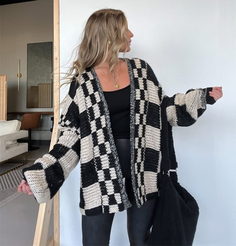 Preorder: Cozy Check Cardigan