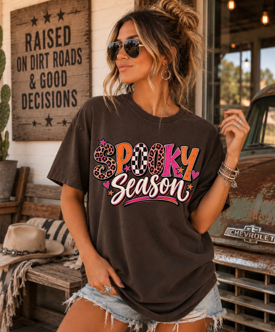 Spooky season graphic tee