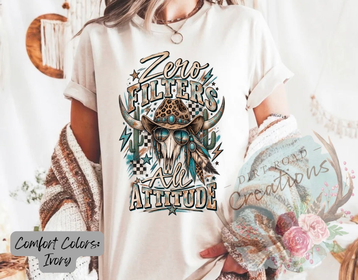 Zero filters graphic tee