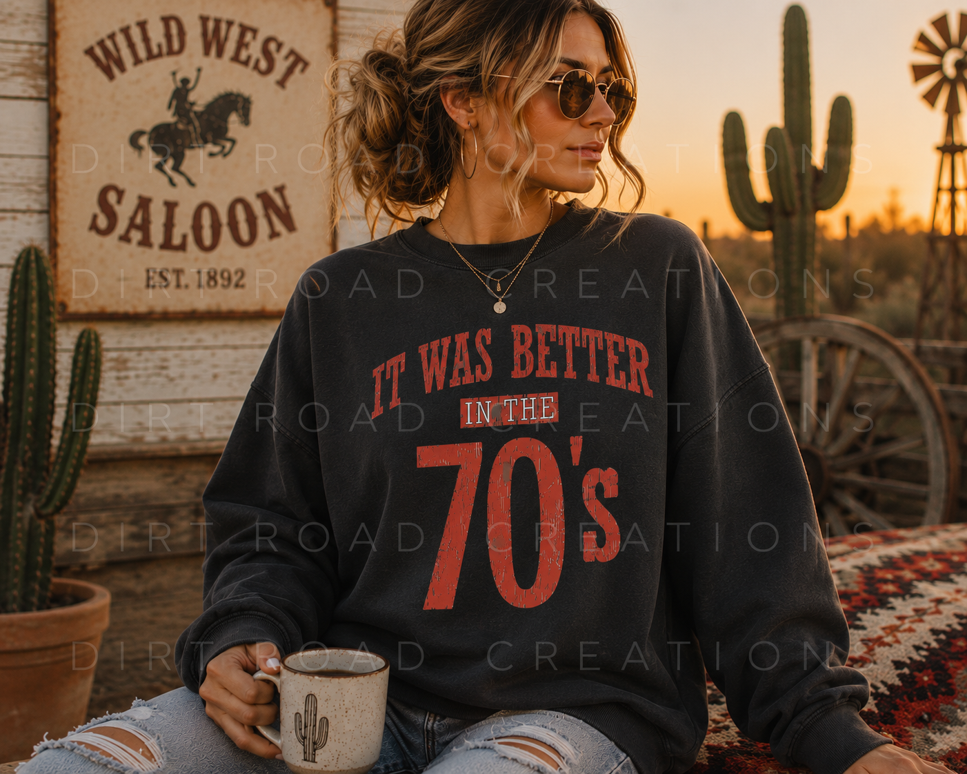 It was better in the 70’s sweatshirt