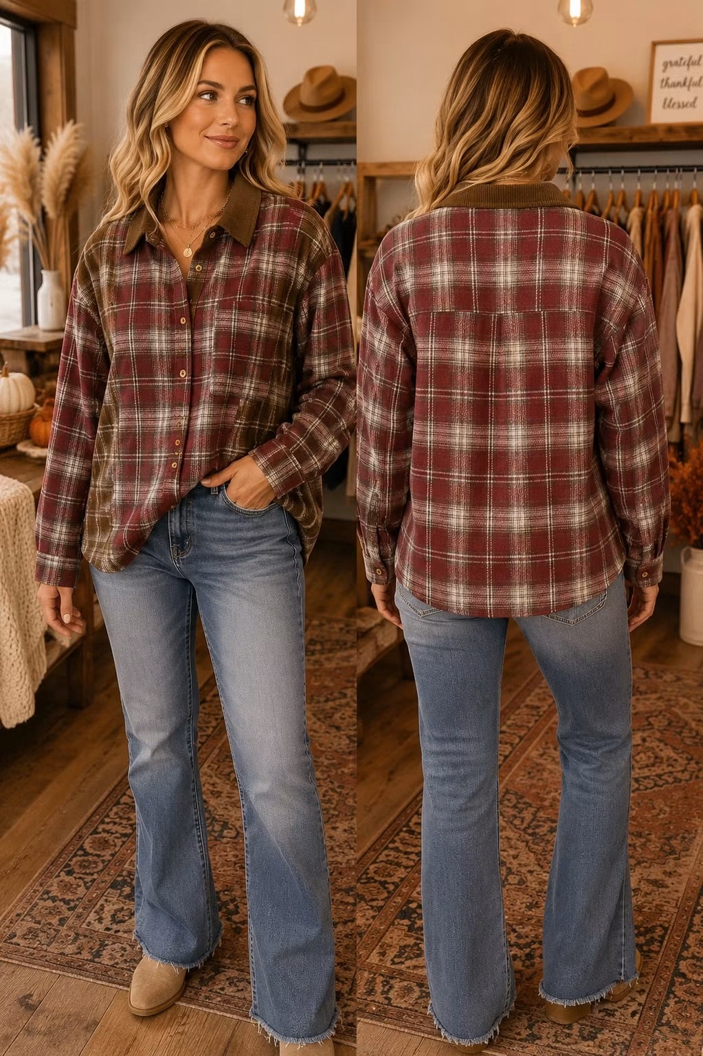 Preorder: lumberjack button-up