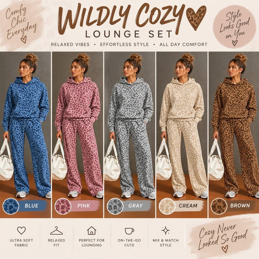 PREORDER: WILDLY COZY LOUNGE SET