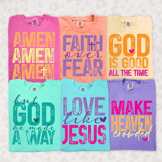 Make heaven crowded graphic tee