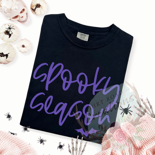 Spooky Season screen print sweatshirt