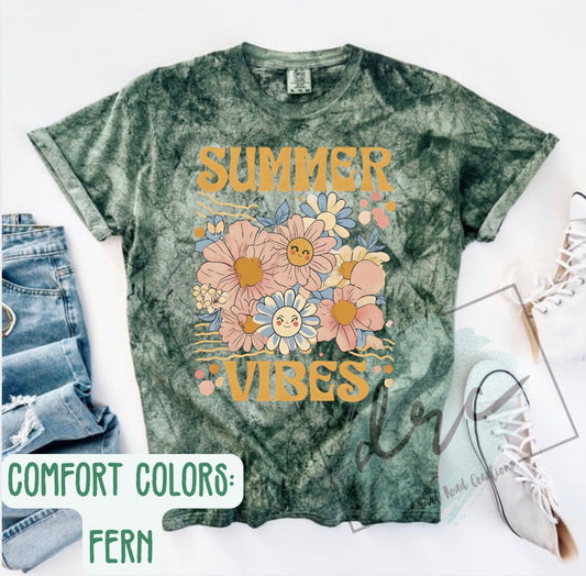 Summer vibes graphic tee