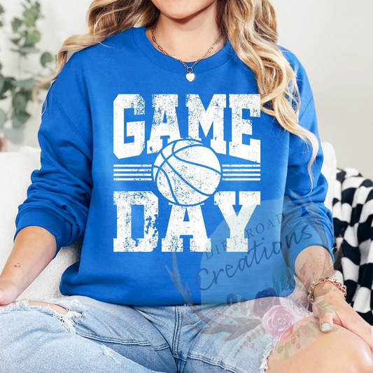 Game Day screen print Sweatshirt