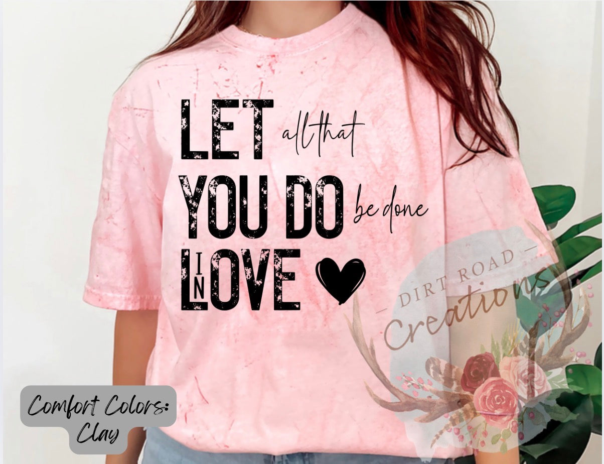 In love graphic Sweatshirt