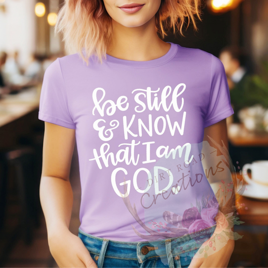 Be still and know screen print Sweatshirt