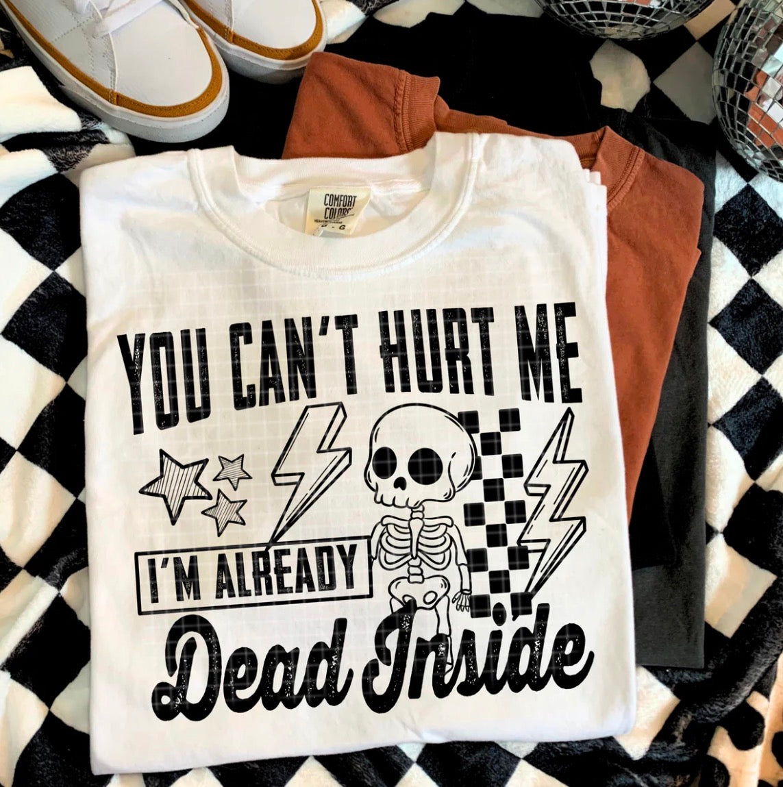 You can’t hurt me graphic tee